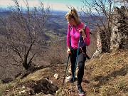 Festa di fiori sui dirimpettai Monti Ocone e Tesoro dalla Forcella Alta al Pertus – 11mar23- FOTOGALLERY